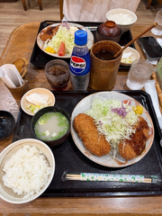 突然食べたくなった豚カツ❗️🐖⸒⸒⸒⸒