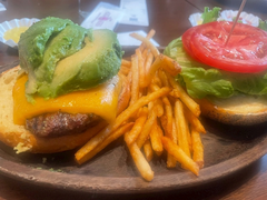 でっかいハンバーガー！
