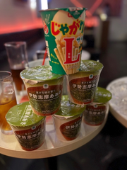 あおさのお味噌汁タワーに感謝スープ🥣✨