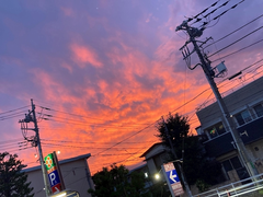 この前の空~🌆