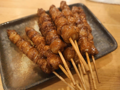 鶏皮ぐるぐる