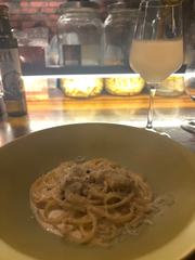 この前のイタリアンおいしかった♡