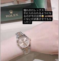 いつか絶対手に入れたい憧れのROLEX⌚️🤍