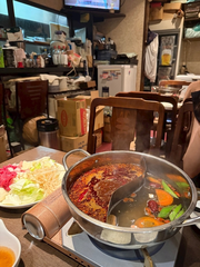 久々に火鍋食べました