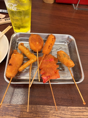 串カツも食べた