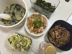 作り置き消費日🍽️