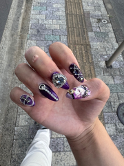人生初ネイルしてきた💅🏻✨️