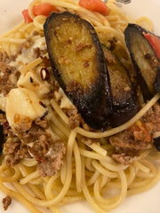 なすのパスタがいちばんすき🍆