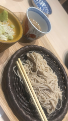トリュフ蕎麦🤍