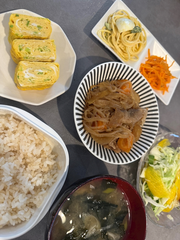 昨日の残りなのでほぼ