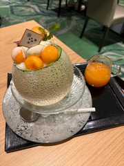 福禄寿のかき氷にびっくり🌻🍧