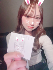 まおさんが描いてくれた似顔絵😸