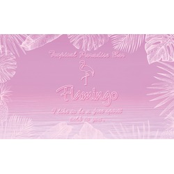 Tropical Paradise Bar Flamingo