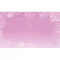 Tropical Paradise Bar Flamingo