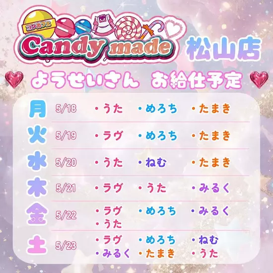 Candy made