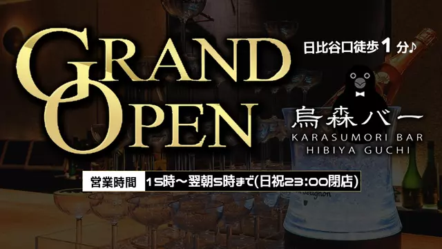烏森バー 日比谷口店(港区 新橋のガールズバー)