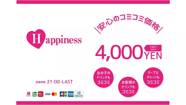 ハピネス(古河市 上辺見のキャバクラ)