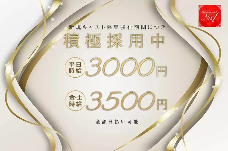 Cabaret Club NO.1求人情報