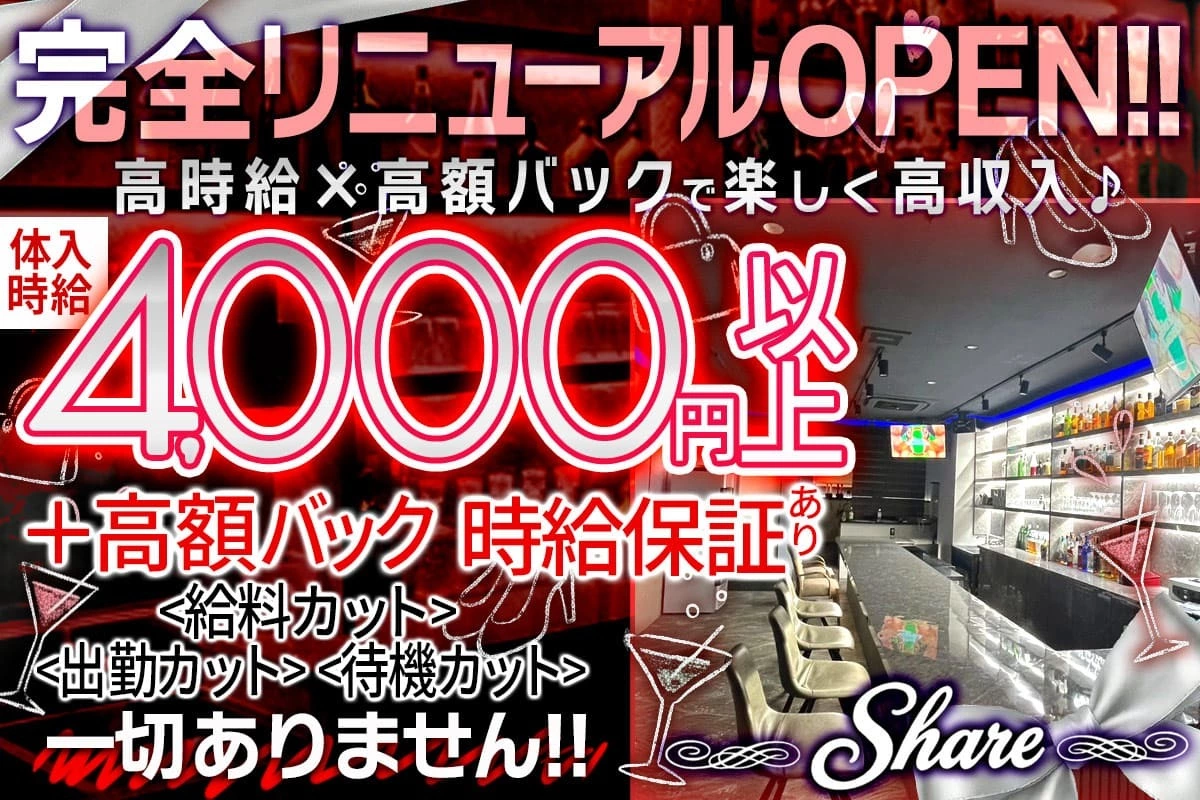 八王子市 中町 シェア キャスト求人
