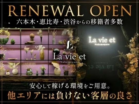 目黒区 中目黒 ラヴィエ キャスト求人